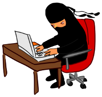 Ninja at Desk